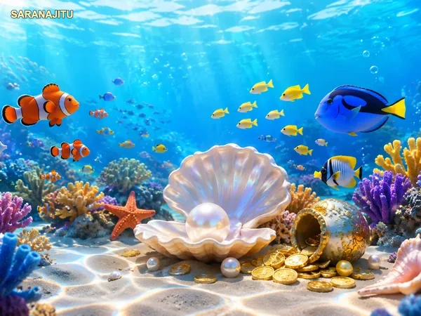 Antarmuka permainan Fishing di perangkat digital